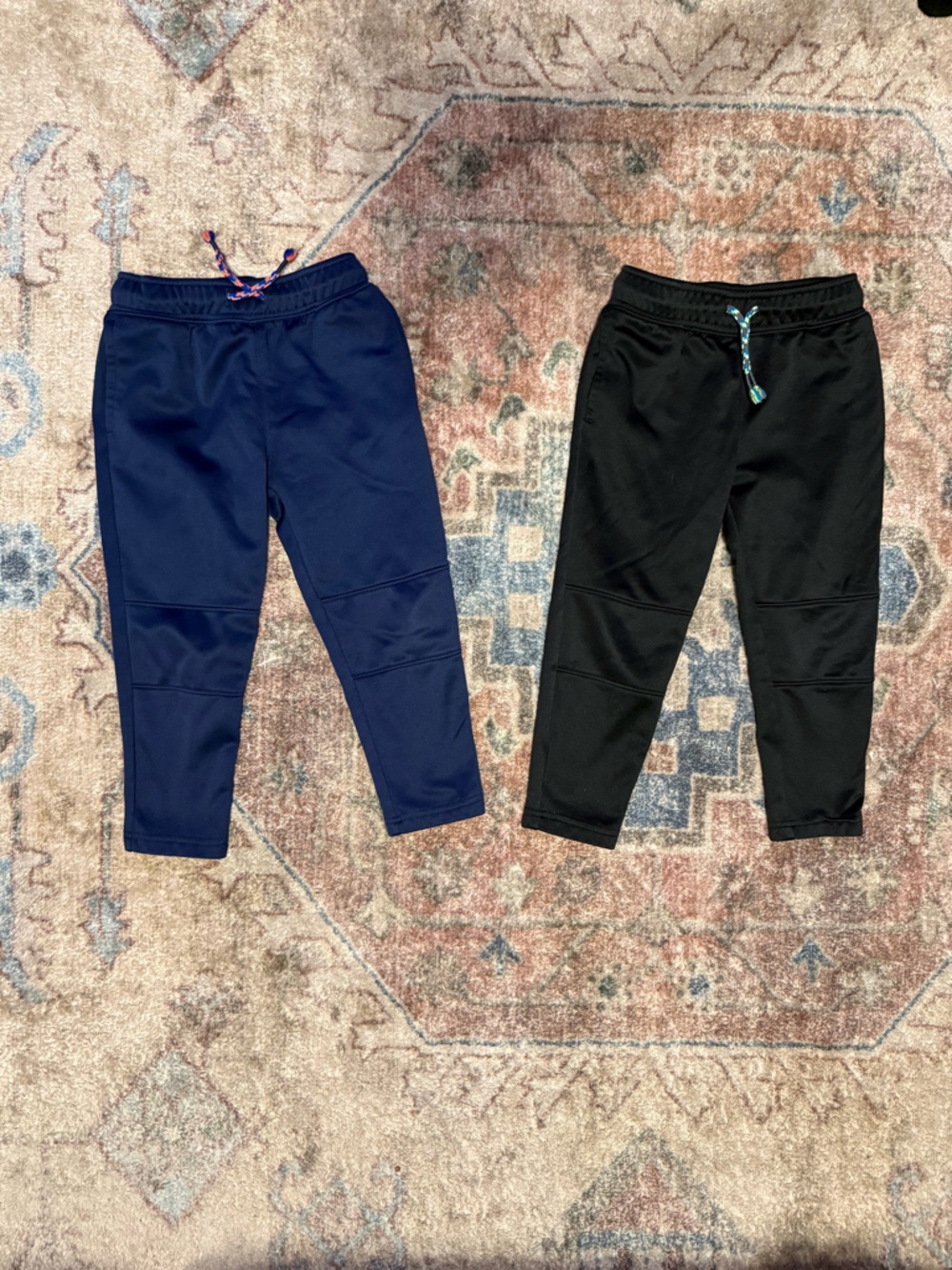 Cat & Jack Navy and Black Kids Active Jogger Sweatpants